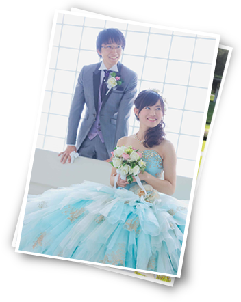 カップルの写真