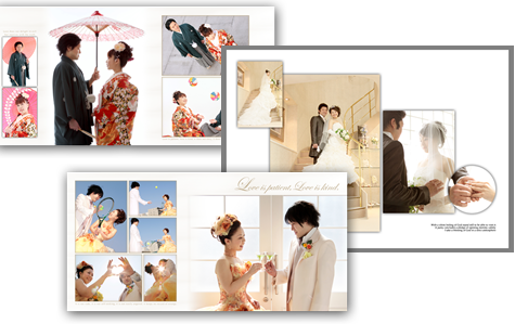 ウェディングアルバム見本